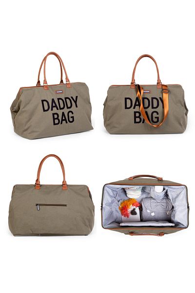 CHILDHOME Geanta de infasat Daddy Bag Kaki