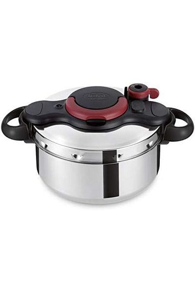 TEFAL P4620766 Clipso Minut Easy Pressure Cooker, Multi-Colour, 6 Liter