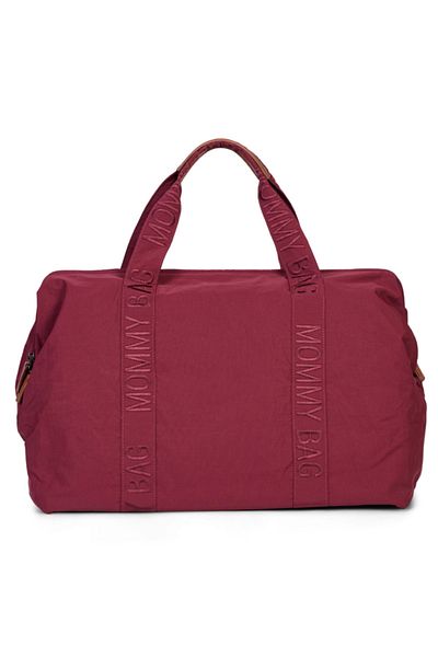 CHILDHOME Geanta de infasat Mommy Bag Signature Urban Burgundy