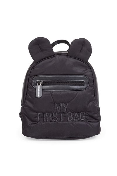 CHILDHOME My First Bag Quilted Children's Backpack Black