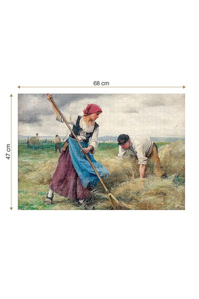 D-Toys Julien Dupré Puzzle - Adult Puzzle 1000 Pieces - Harvesters