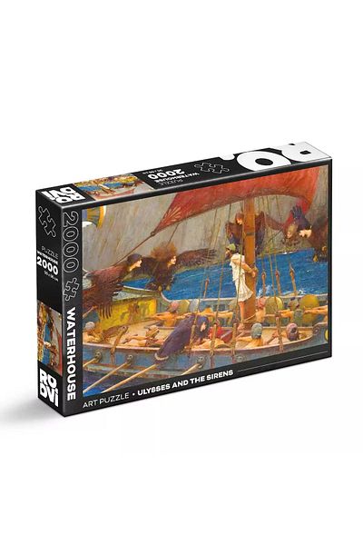 D-Toys Puzzle John William Waterhouse - Puzzle adulți 2000 piese - Ulysses and the Sirens