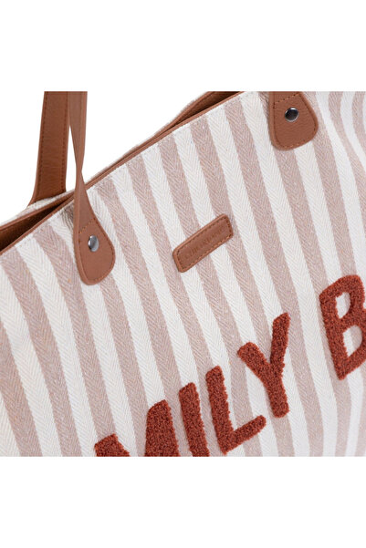 CHILDHOME Geanta Family Bag Nude/Alb