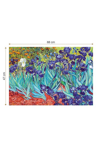 D-Toys Puzzle Vincent van Gogh - Irises/Irises - Adult puzzle 1000 pieces