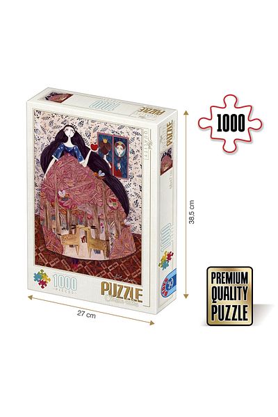 D-Toys Puzzle Kürti Andrea - Adult puzzle 1000 pieces - Snow White/Snow White