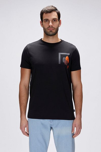 Bad Bear Bain Black Men's Printed T-Shirt
