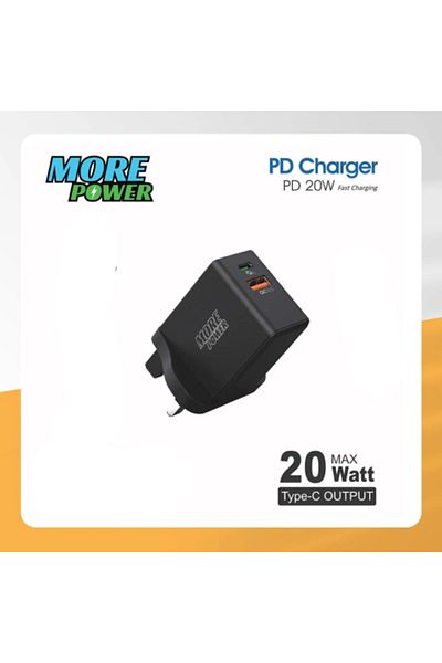 leon Mor Power Home Charger 20W PD and USB Ports