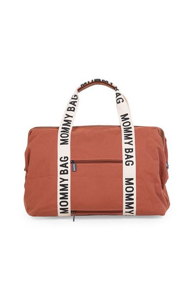 CHILDHOME Geanta de infasat Mommy Bag Signature Ruginiu