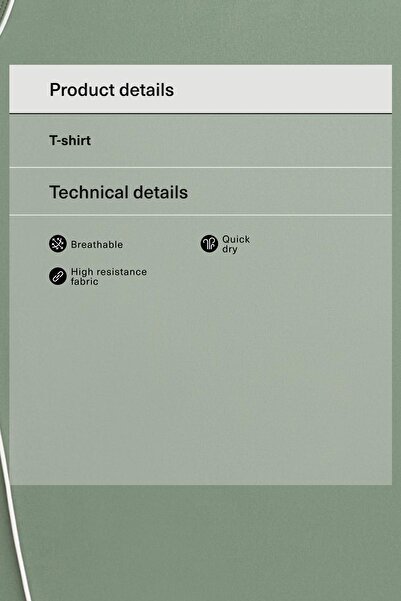 Oysho Kolsuz piping tişört