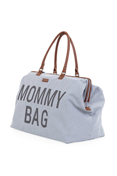 CHILDHOME Geanta de infasat Mommy Bag Panza Oxford Gri