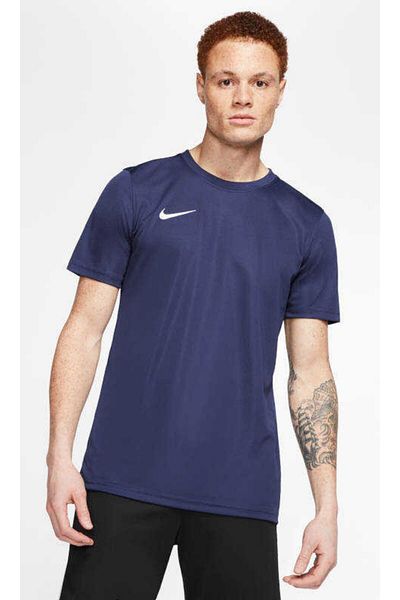 Nike Men's T-Shirt Dri-Fit Park Vii Jersey Back Mesh Sweat-Wicking Men's Jersey T-Shirt Sports T-Shirt