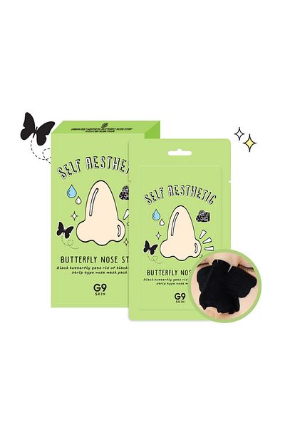 G9 SKIN Patches against blackheads on the nose G9 Skin Butterfly Nose Strip 1 piece