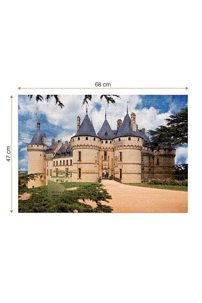 D-Toys Chaumont Castle Puzzle - Adult Puzzle 1000 Pieces - French Castles