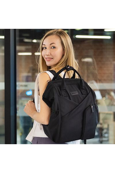 Beberoyal MODERN STYLE mother's backpack black 1649