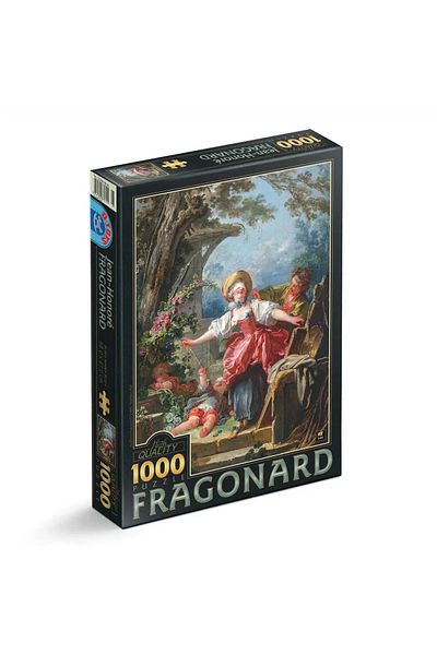 D-Toys Jean-Honoré Fragonard Puzzle - Adult Puzzle 1000 Pieces - Blind Man's Bluff