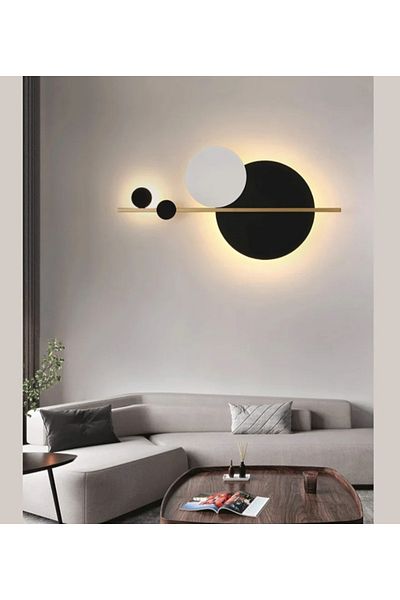 LUXXO Aplica/plafoniera echipata cu LED, Gallio, 12W, 3000K (lumina calda), 60x29x8cm