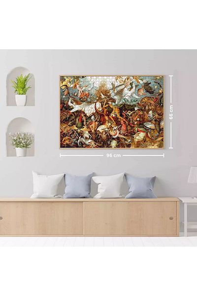 D-Toys Pieter Bruegel the Elder puzzle - adult puzzle 2000 pieces - The Fall of Rebel Angels