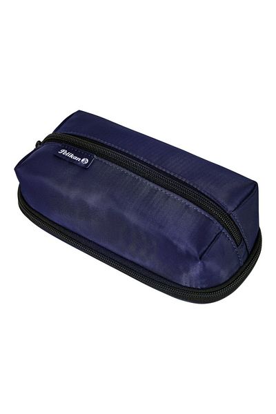 Pelikan Necessaire Quattro Twill, Color Dark Blue, Material Fabric, Dimensions 11x7x22,5 cm