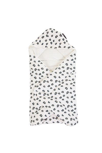 CHILDHOME Changing blanket 75x75 cm Jersey Leopard