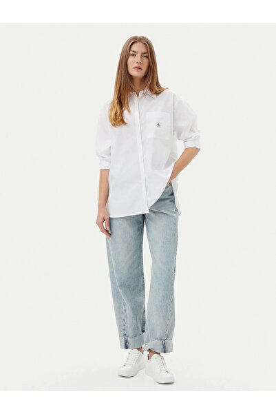 Calvin Klein Kadın Beyaz Diğer Gömlekler