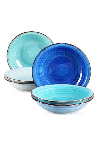 Tavola Farfurii adanci, set de 6, 21 cm, AZUR