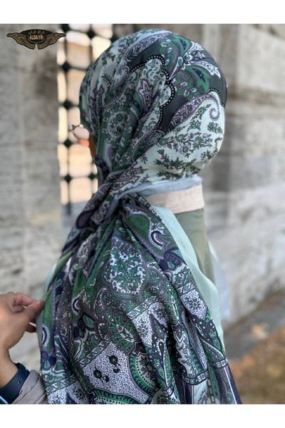 ALDAİR Viscose Pajmera 110 Grams with Pattern Kashmir3