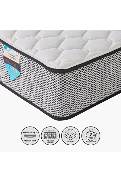 Home Box مرتبة SleepNest iGolden Comfort Lux متوسطة الصلابة ذات النوابض الجيب...