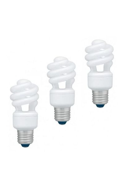 PANASONIC Set 3 economice EFD11E27HD3E-3, putere lampa 11W