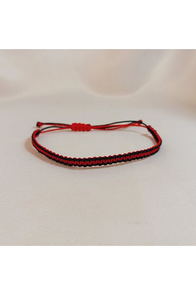 Crystal Atelier Gaziantep F.K Unisex Fan Macrame Knitted Bracelet-Fan Bracelet-Gaziantepspor Bracelet