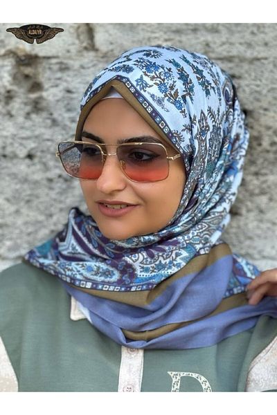 ALDAİR Viscose Pajmera 110 Grams with Pattern Kashmir3
