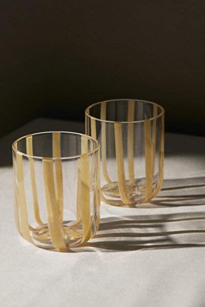 H&M 2'li Desenli Su Bardağı