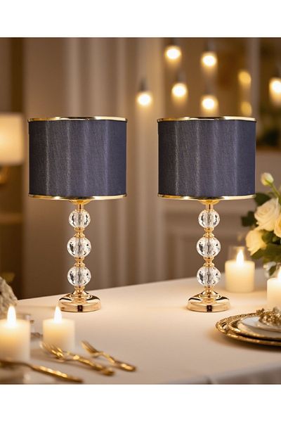 571 Store 2 Pcs Glass Stone Series Table Lamp Shade-Night Lamp - Decor Lighting