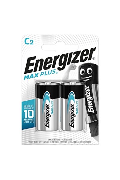 Energizer Set 2 baterii alcaline Max Plus, Energizer, LR14, 1.5 V