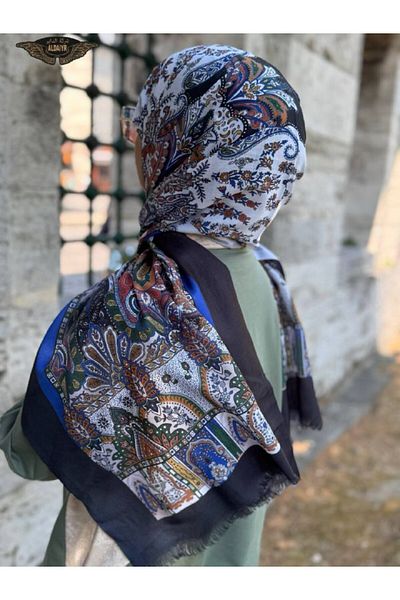 ALDAİR Viscose Pajmera 110 Grams with Pattern Kashmir3