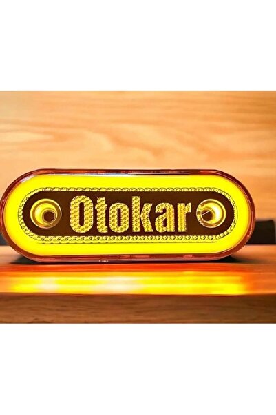 KIR OTOMOTİV 24 ledli logolu oval lamba otokar