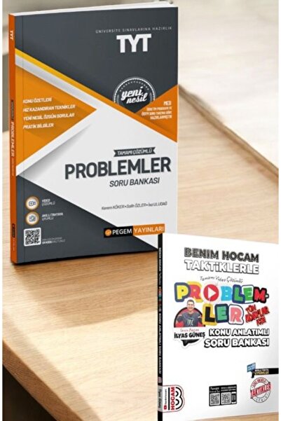 Pegem Akademi Yayıncılık TYT Problemler Soru Bankası-Benim Hocam Taktiklerle ...