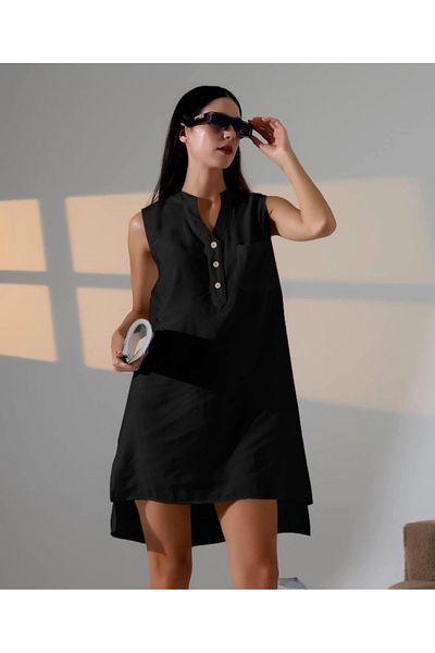 nedo7 Button Detailed Mini Dress