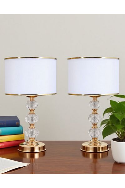571 Store 2 Pcs Glass Stone Series Table Lamp Shade-Night Lamp - Decor Lighting