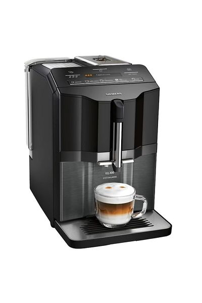 Siemens Espressor automat TI355F09DE, 1300 W, 15 bari, 1.4 l, negru