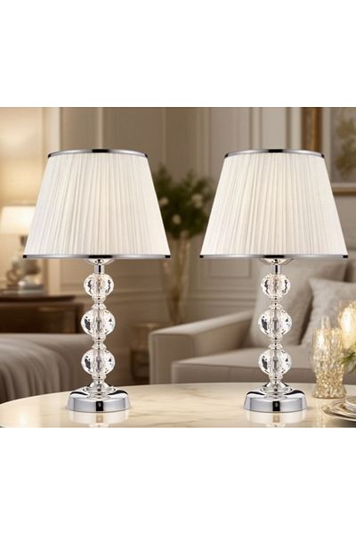571 Store 2 Pcs Glass Stone Series Table Lamp Shade-Night Lamp - Decor Lighting