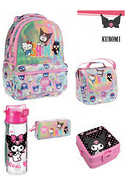 kuromi Hello Kitty First School Bag - Rucsac / Geantă de lux cu licență origi...