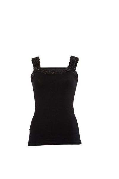 Anıt 6 Pieces Lycra Women's Lace Strap Undershirt 92% Cotton 8% Lycra