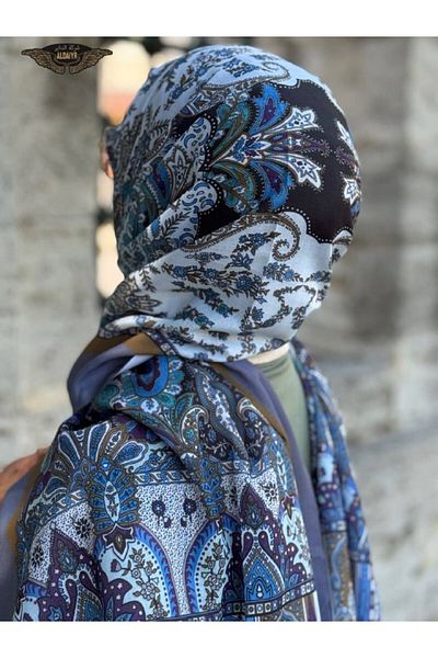 ALDAİR Viscose Pajmera 110 Grams with Pattern Kashmir3