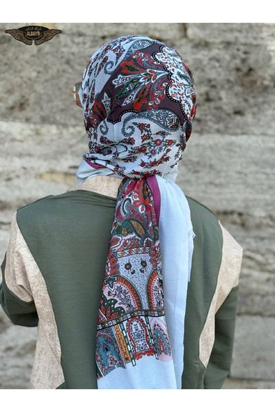 ALDAİR Viscose Pajmera 110 Grams with Pattern Kashmir3