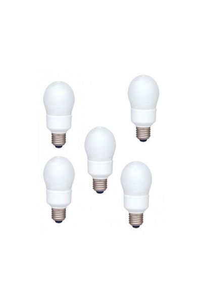 PANASONIC Set 5 becuri EFA13E672V-5, putere 13W, echivalent cu becuri incandescente de 55W
