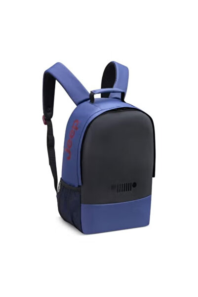Jeep Dual Material Backpack - Multicolour