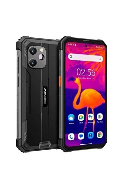 Blackview BV8900 Smartphone, Black, 4G, IPS 6.5", 16GB RAM (8GB + 8GB extendable), 256GB ROM, Therma