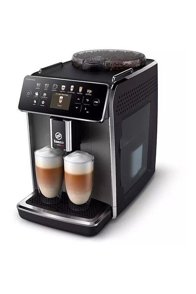 SAECO Espressor automat, Saeco, Spumator de lapte, 16 programe, Ecran tactil, 1500 W, 1,8 L, Negru