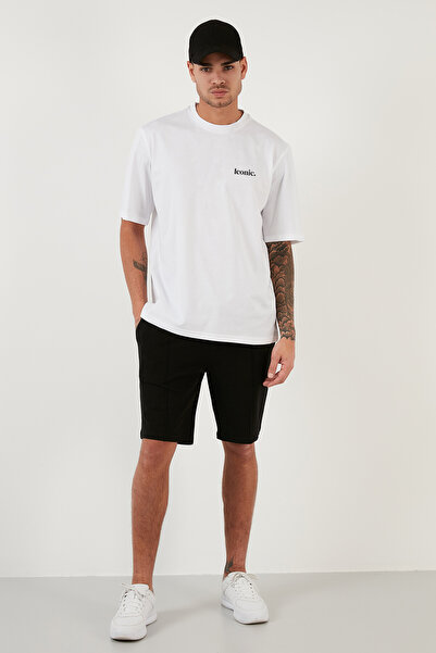 offsidesign Oversize Unisex T-Shirt Iconic Minimal Font Printed Short Sleeve Combed Cotton Summer T-Shirt