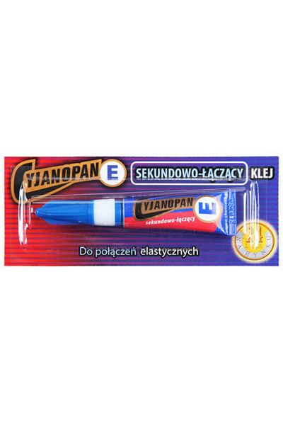 KlaussTech Glue quickly with Cyjanopan E Blue Glue